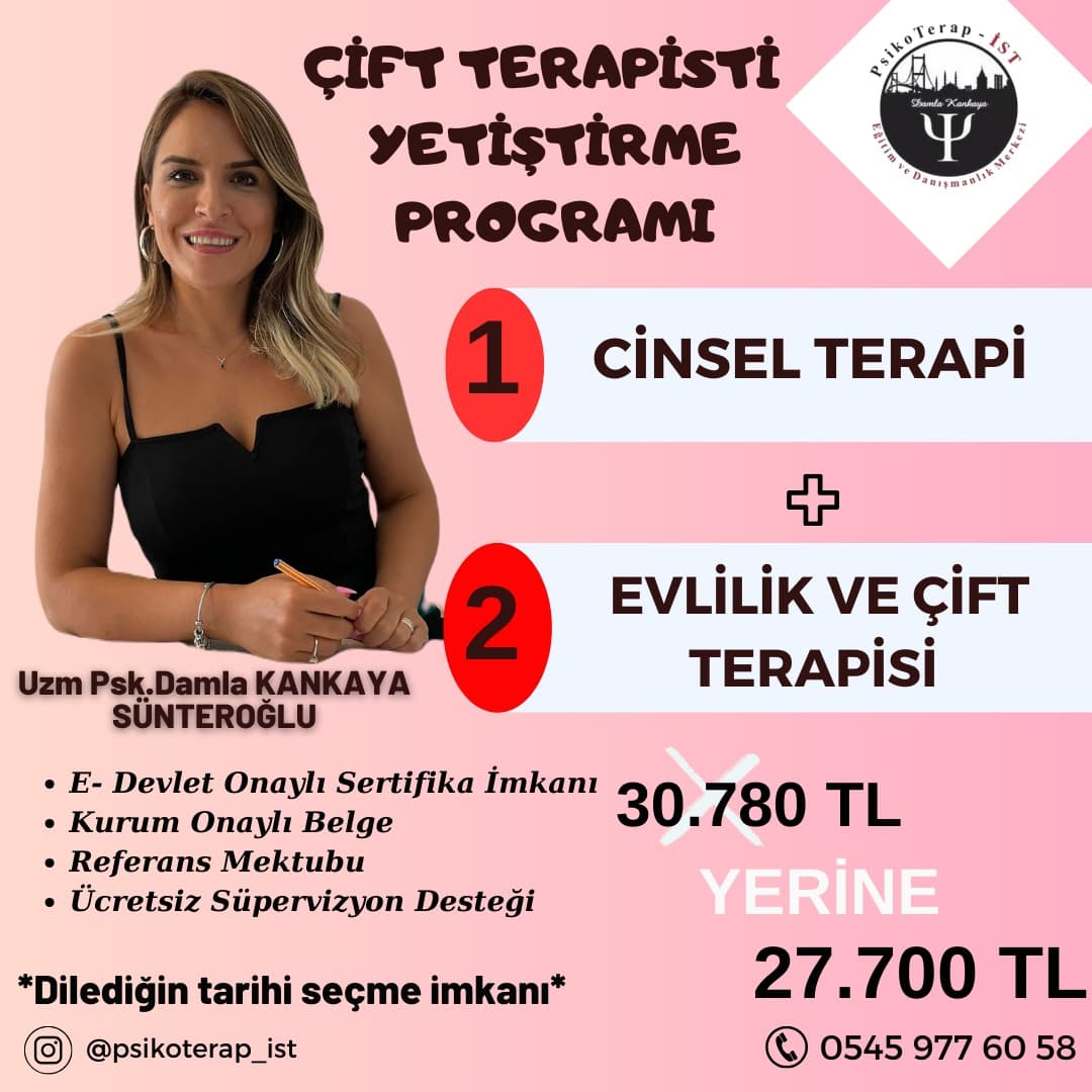 ÇİFT TERAPİSTİ YETİŞTİRME PAKETİ