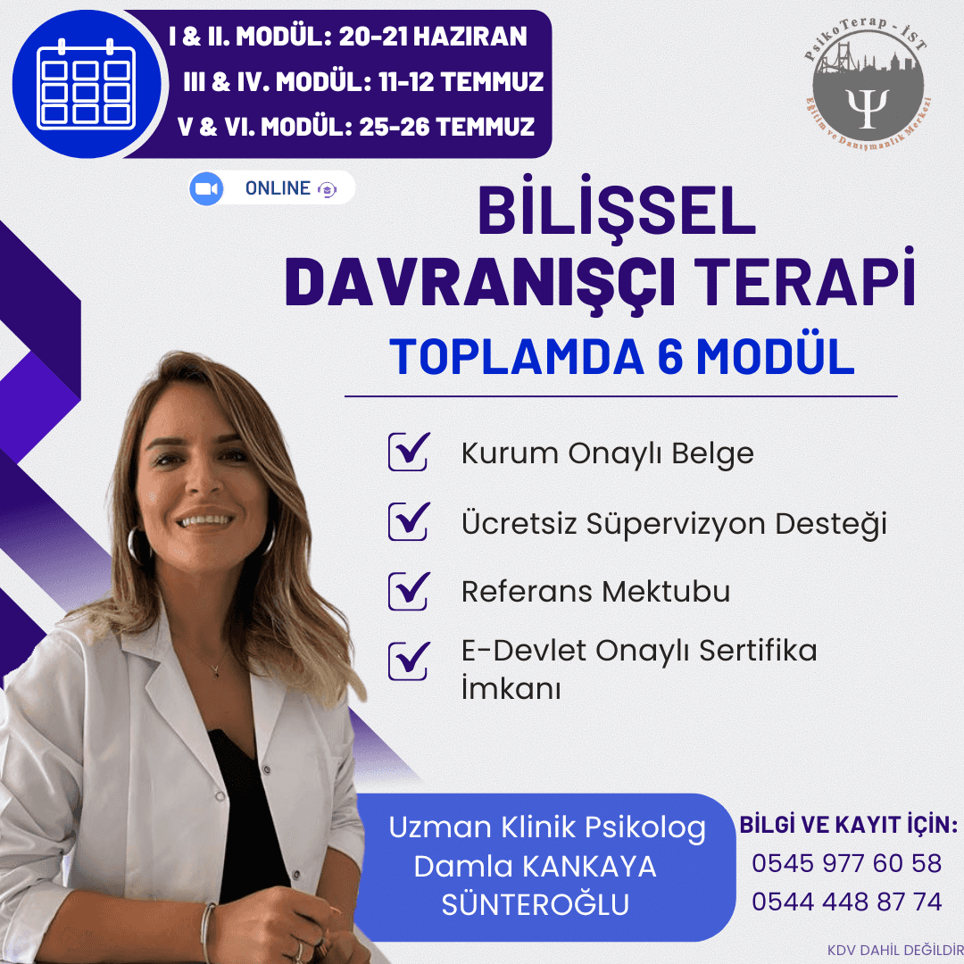 BİLİŞSEL DAVRANIŞÇI TERAPİ PROGRAMI