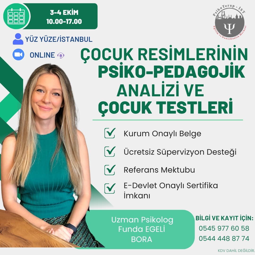 ÇOCUK RESİMLERİNİN ANALİZİ & ÇOCUK TESTLERİ