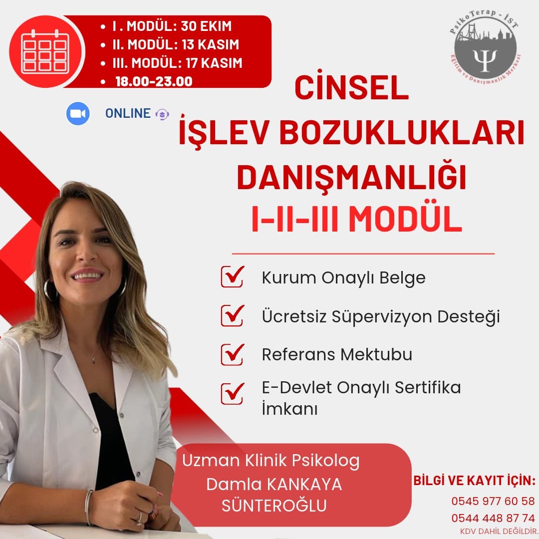 CİNSEL İŞLEV BOZUKLUKLARI DANIŞMANLIĞI
