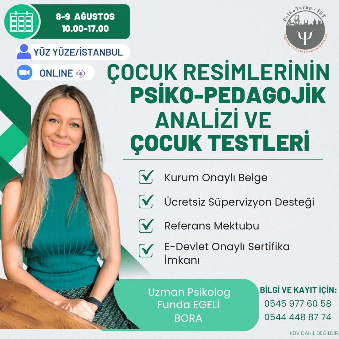 ÇOCUK RESİMLERİNİN ANALİZİ & ÇOCUK TESTLERİ