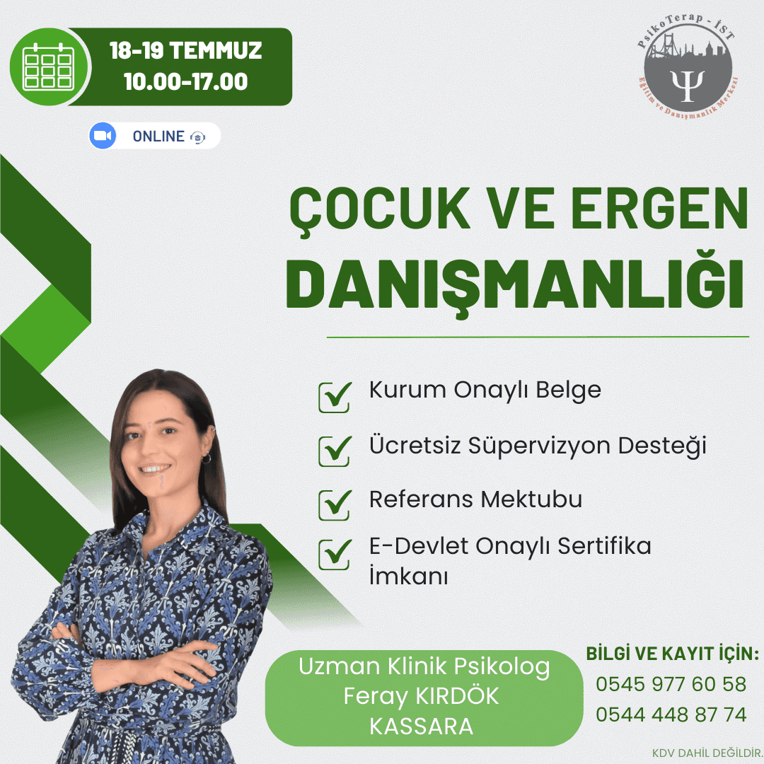 ÇOCUK VE ERGEN PSİKOTERAPİ